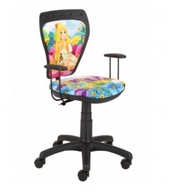 Office Chair Flower Girl
