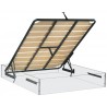 BED FRAME FLAT WITH LIFTING MECHANISM